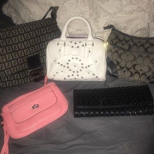 Purse bag fendi coach